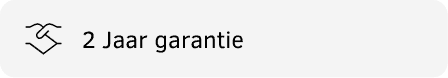 2 Jaar garantie