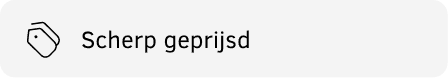 Scherp geprijsd