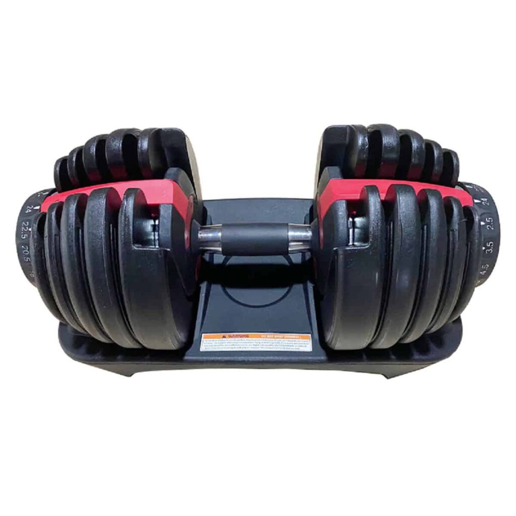 Verstelbare dumbell 24kg hoofdfoto