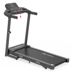 Inklapbare loopband met hellingsfunctie voor thuisgebruik en fitness. Compact